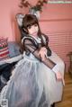 Coser@蠢沫沫 (chunmomo) Vol.041: 黑透明女仆 (44 photos) P11 No.167379 Image No. 39