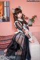 Coser@蠢沫沫 (chunmomo) Vol.041: 黑透明女仆 (44 photos) P6 No.b961a4 Image No. 77